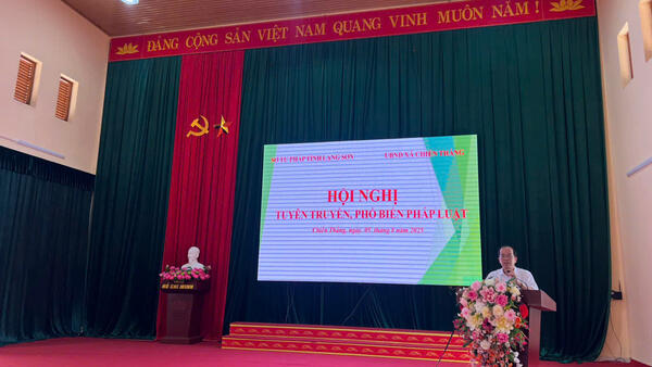 Hội nghị bồi dưỡng kiến thức, kỹ năng, nghiệp vụ cho hoà giải viên.