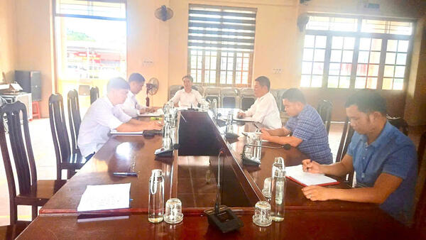 THƯỜNG TRỰC HĐND XÃ CHIẾN THẮNG TỔ CHỨC PHIÊN HỌP THƯỜNG KỲ THÁNG 8