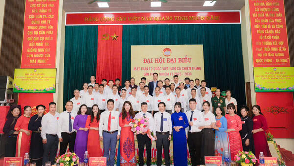 ĐẠI HỘI ĐẠI BIỂU MTTQ VIỆT NAM XÃ CHIẾN THẮNG LẦN THỨ I, NHIỆM KỲ 2025 - 2030 THÀNH CÔNG TỐT ĐẸP!
