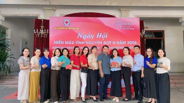 XÃ CHIẾN THẮNG - ẤM ÁP NGHĨA TÌNH TRONG NGÀY HỘI HIẾN MÁU TÌNH NGUYỆN ĐỢT II NĂM 2026